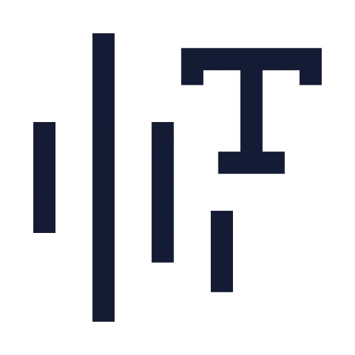 Speach To Text Icon in Stroke Sharp style