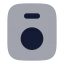 Speaker icon with bulk rounded style