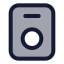 Speaker icon with duotone standard style