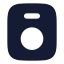 Speaker icon with solid rounded style