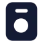Speaker icon with solid standard style