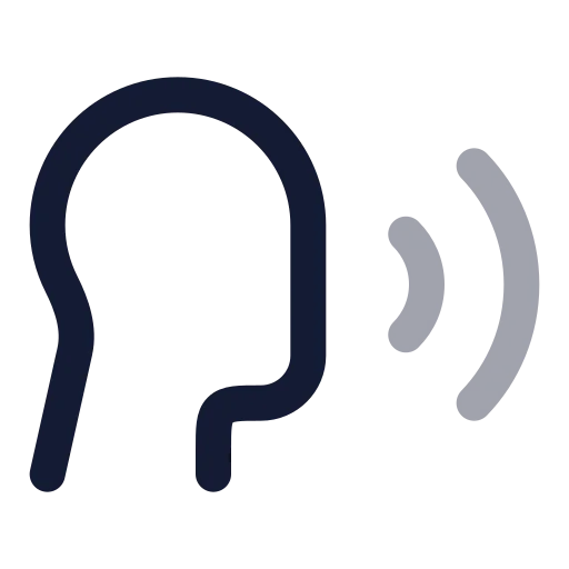 Speech Icon in Twotone Rounded style