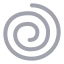 Spirals icon with duotone rounded style