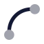 Spline icon with bulk rounded style