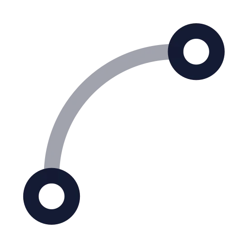 Spline Icon in Twotone Rounded style