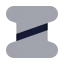 Spool icon with bulk rounded style