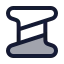 Spool icon with duotone rounded style