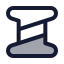 Spool icon with duotone standard style