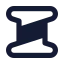 Spool icon with solid standard style