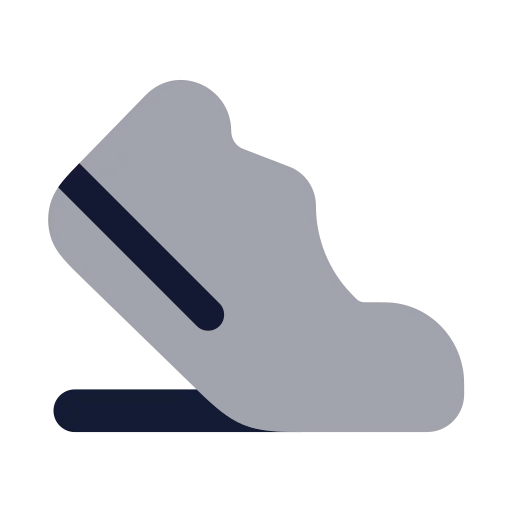 Sport Shoe Icon in Bulk Rounded style