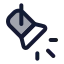 Spotlight icon with duotone standard style