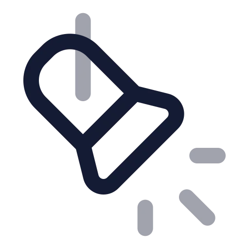 Spotlight Icon in Twotone Rounded style