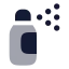 Spraycan icon with bulk rounded style