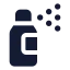 Spraycan icon with solid standard style