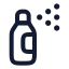 Spraycan icon with stroke rounded style