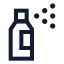 Spraycan icon with stroke sharp style