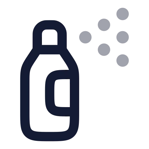 Spray Can Icon in Twotone Rounded style