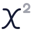 Square icon with twotone rounded style