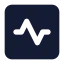 Squareactivity icon with solid standard style