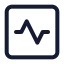 Squareactivity icon with stroke standard style