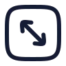 Square Arrow Diagonal 02 icon preview