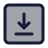 Square Arrow Down 03 icon preview