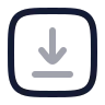 Square Arrow Down 03 icon preview