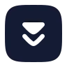 Square Arrow Down Double icon preview