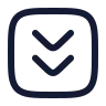 Square Arrow Down Double icon preview