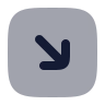 Square Arrow Down Right icon preview