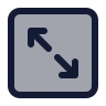 Square Arrow Expand 02 icon preview