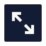 Square Arrow Expand 02 icon preview