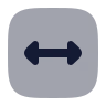 Square Arrow Horizontal icon preview