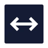 Square Arrow Horizontal icon preview