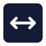 Square Arrow Horizontal icon preview