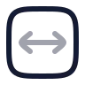 Square Arrow Horizontal icon preview