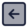 Square Arrow Left 02 icon preview