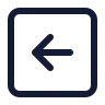 Square Arrow Left 02 icon preview