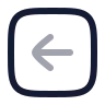 Square Arrow Left 02 icon preview
