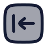 Square Arrow Left 03 icon preview
