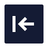 Square Arrow Left 03 icon preview