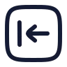 Square Arrow Left 03 icon preview