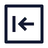 Square Arrow Left 03 icon preview