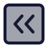 Square Arrow Left Double icon preview