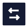 Square Arrow Left Right icon preview