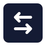 Square Arrow Left Right icon preview