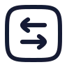 Square Arrow Left Right icon preview