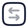 Square Arrow Left Right icon preview