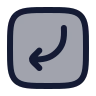 Square Arrow Move Down Left icon preview