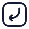 Square Arrow Move Down Left icon preview